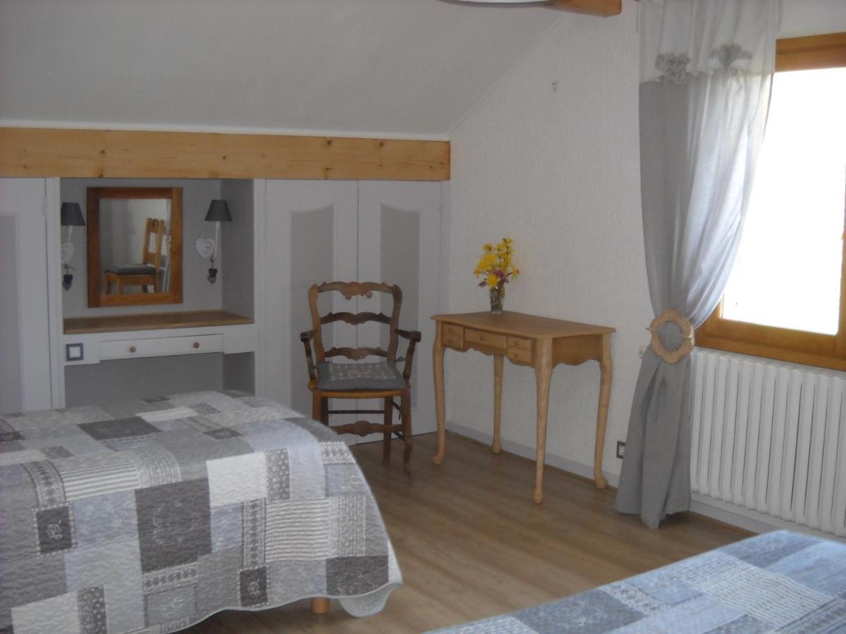La Contamine Bed and Breakfast Naves-Parmelan Exteriör bild